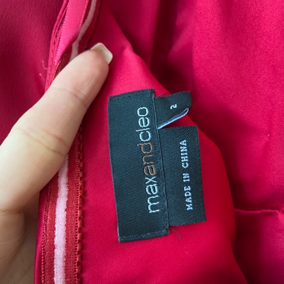 Red prom dress - Picture 2 of 3